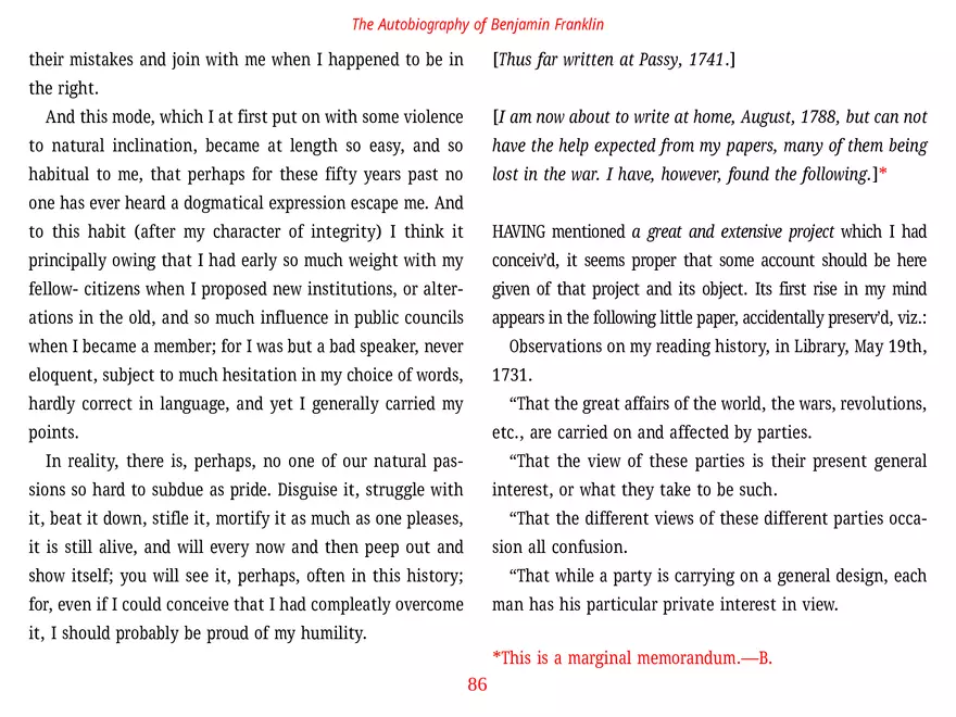 The Autobiography of Benjamin Franklin - Page 146