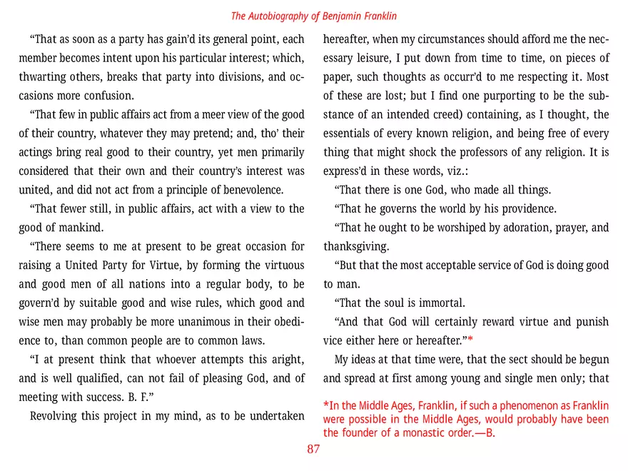 The Autobiography of Benjamin Franklin - Page 147