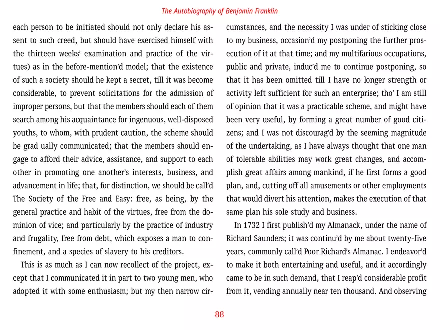 The Autobiography of Benjamin Franklin - Page 148