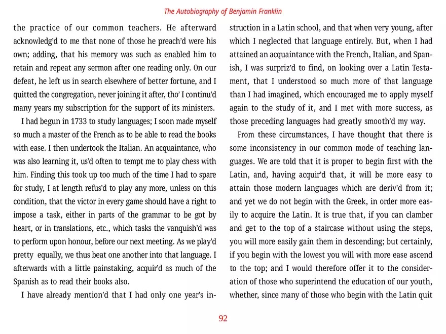 The Autobiography of Benjamin Franklin - Page 153