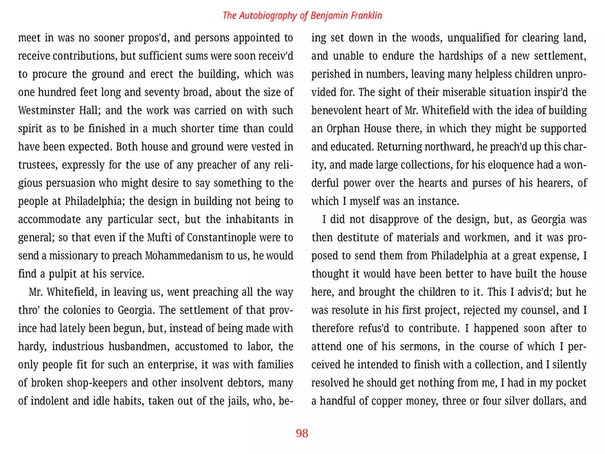 The Autobiography of Benjamin Franklin - Page 159
