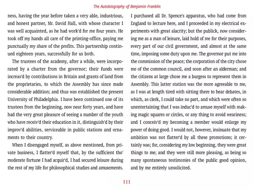 The Autobiography of Benjamin Franklin - Page 15