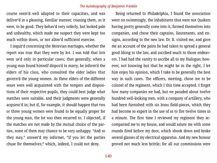 The Autobiography of Benjamin Franklin - Page 46