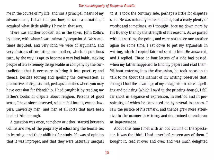 The Autobiography of Benjamin Franklin - Page 47