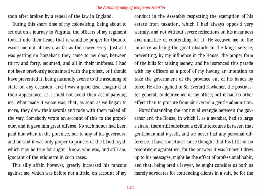 The Autobiography of Benjamin Franklin - Page 48