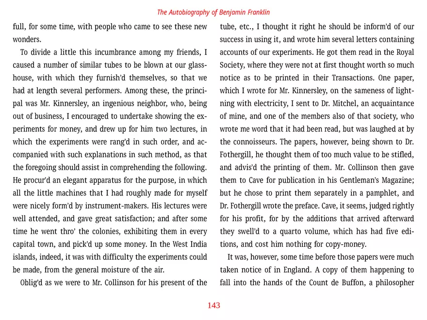The Autobiography of Benjamin Franklin - Page 50