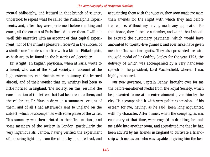 The Autobiography of Benjamin Franklin - Page 52