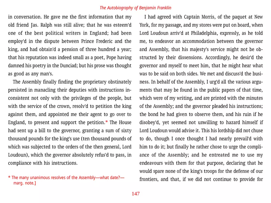 The Autobiography of Benjamin Franklin - Page 54