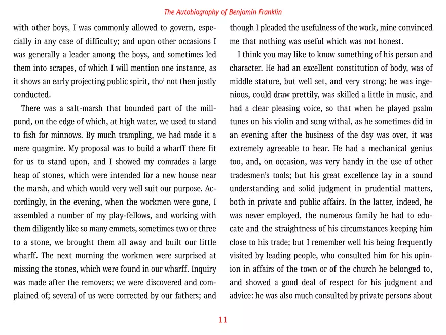 The Autobiography of Benjamin Franklin - Page 3