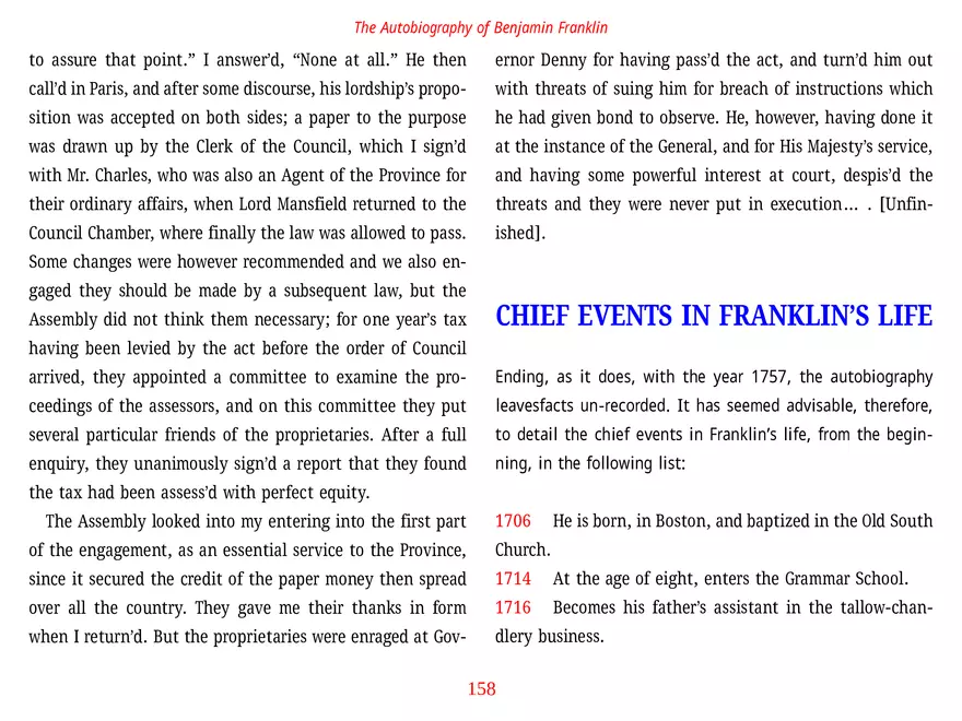 The Autobiography of Benjamin Franklin - Page 66