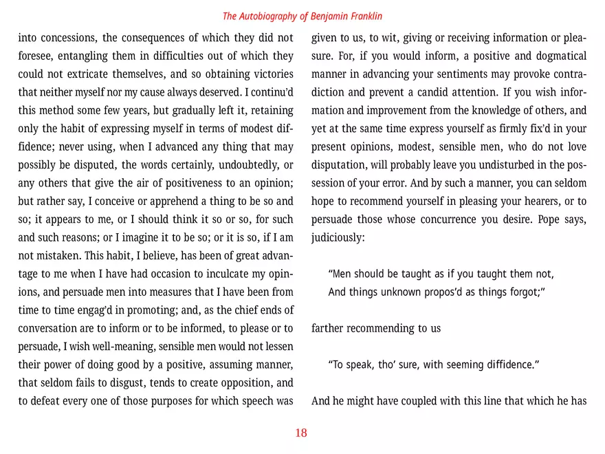 The Autobiography of Benjamin Franklin - Page 71