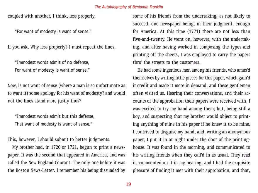 The Autobiography of Benjamin Franklin - Page 72
