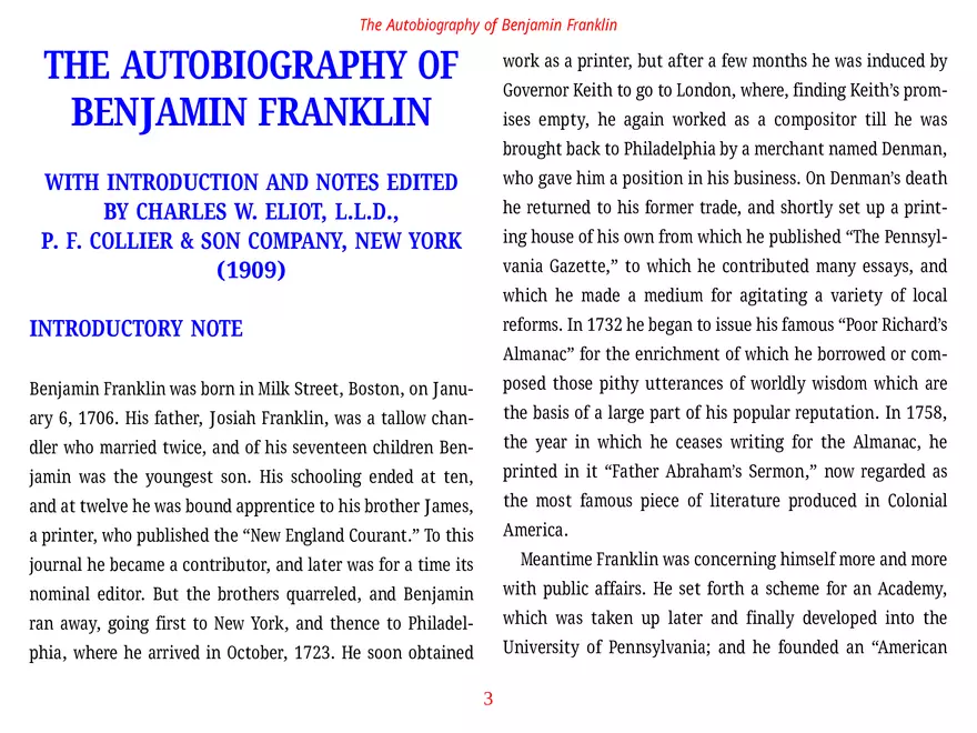 The Autobiography of Benjamin Franklin - Page 74