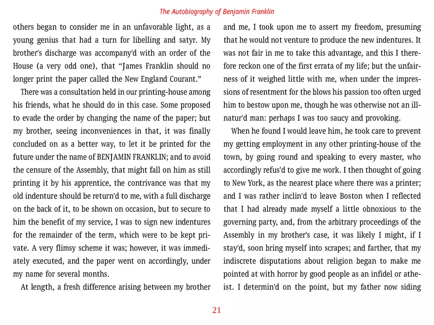 The Autobiography of Benjamin Franklin - Page 75