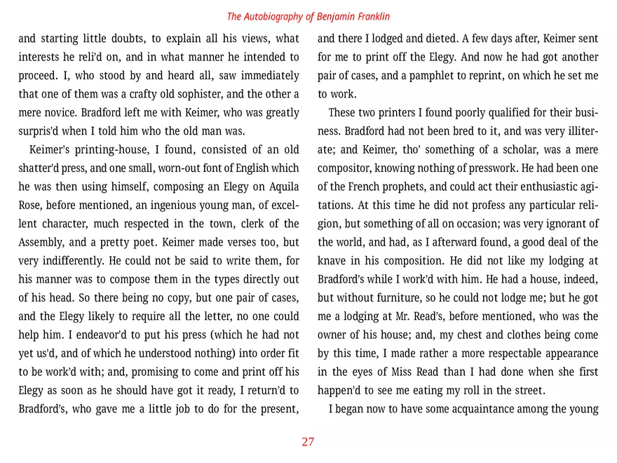 The Autobiography of Benjamin Franklin - Page 81