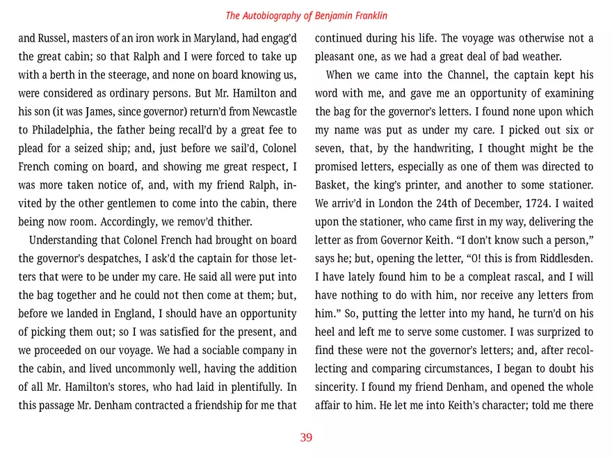 The Autobiography of Benjamin Franklin - Page 94