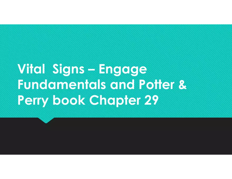 Vital Signs - Engage Fundamentals and Potter - Page 1