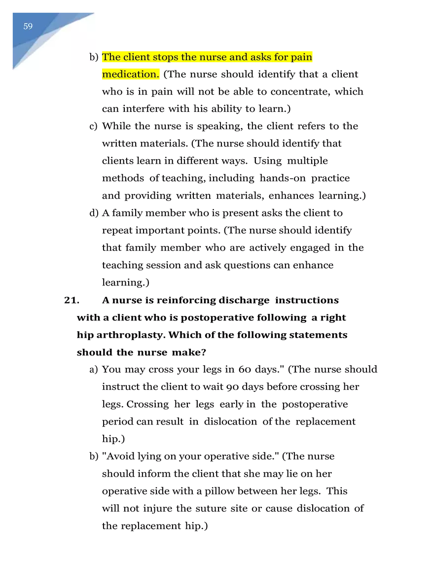 ATI PN Medsurg Exam - Page 99