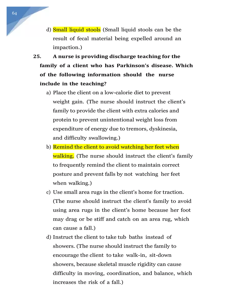 ATI PN Medsurg Exam - Page 105