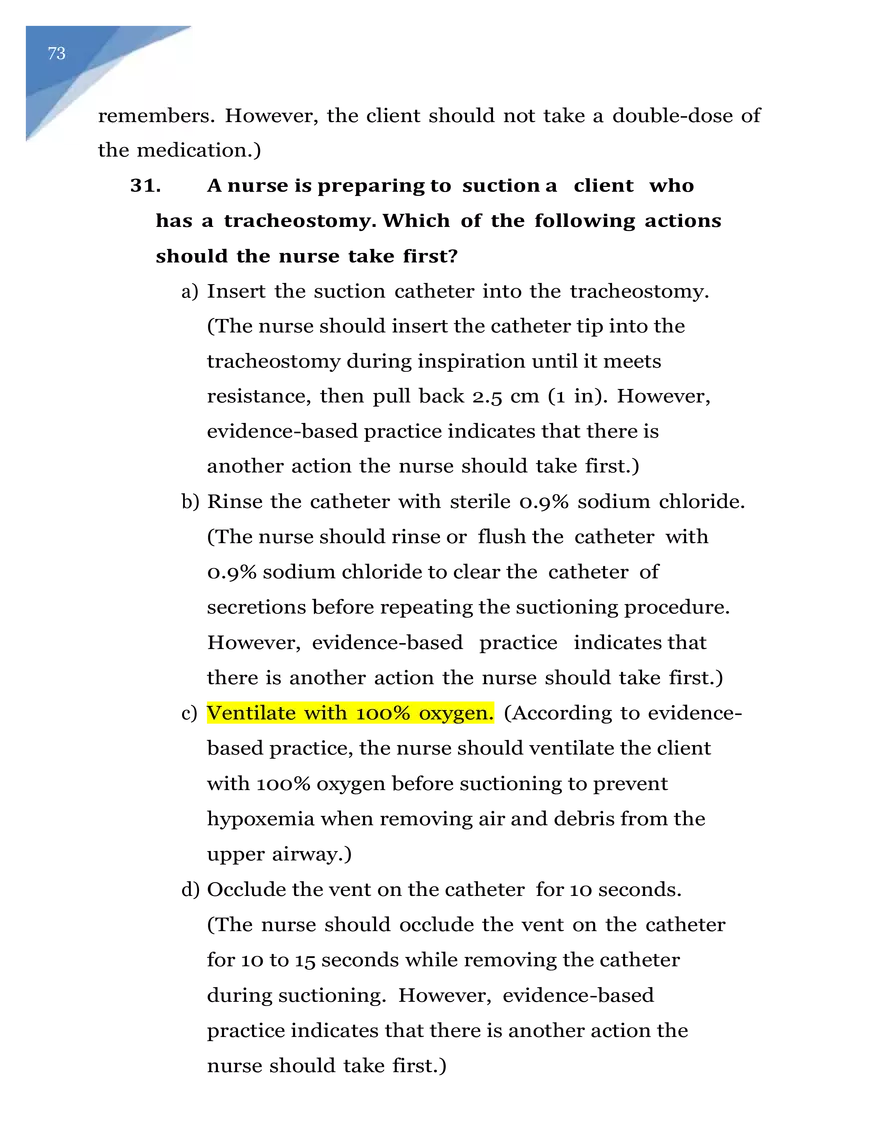 ATI PN Medsurg Exam - Page 115