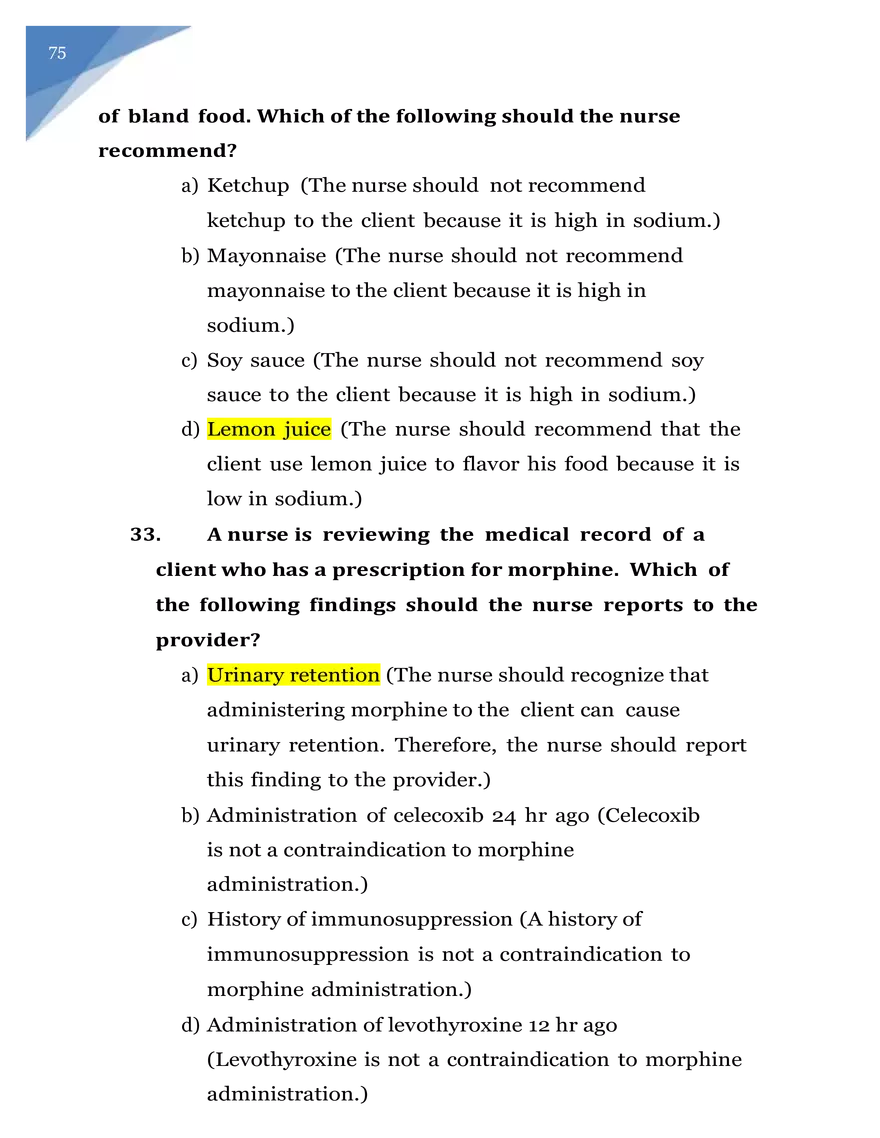 ATI PN Medsurg Exam - Page 117