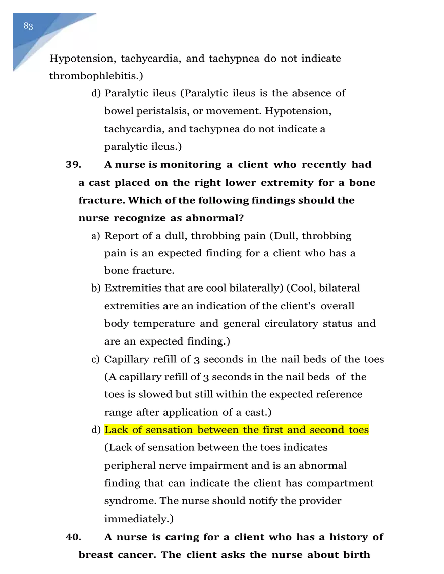 ATI PN Medsurg Exam - Page 126