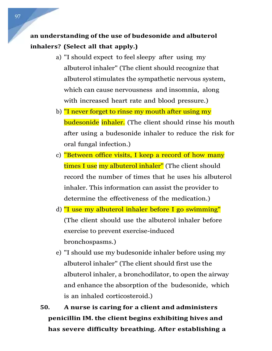 ATI PN Medsurg Exam - Page 141