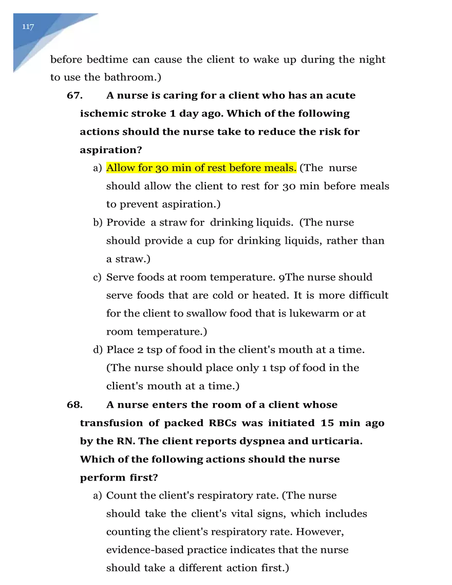 ATI PN Medsurg Exam - Page 21