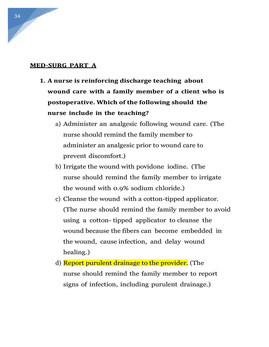 ATI PN Medsurg Exam - Page 72