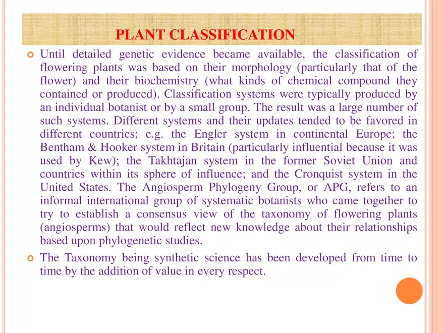 APG III Classification - Page 10