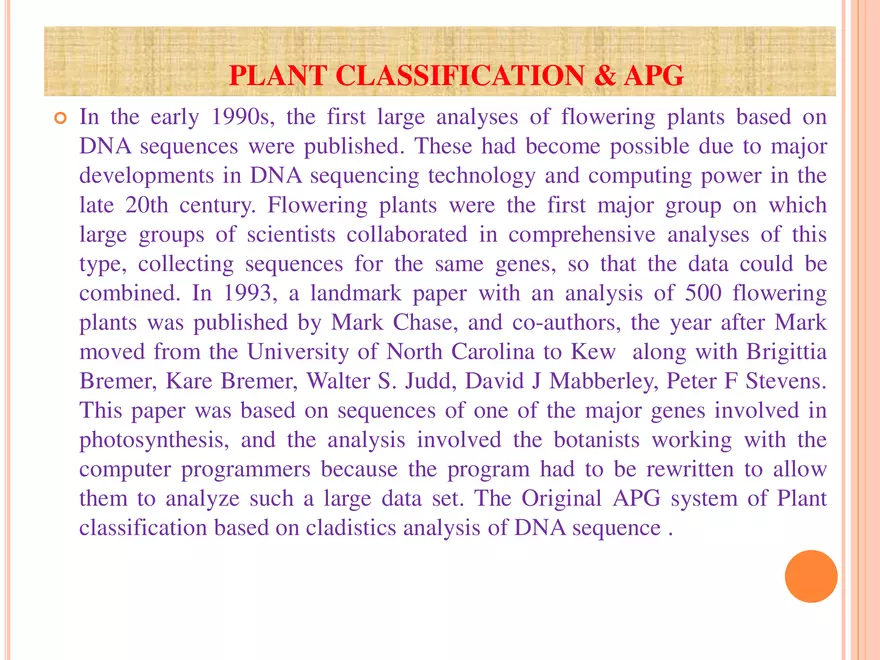 APG III Classification - Page 12
