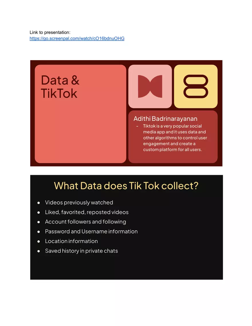 3.5 Data Presentation - Page 1