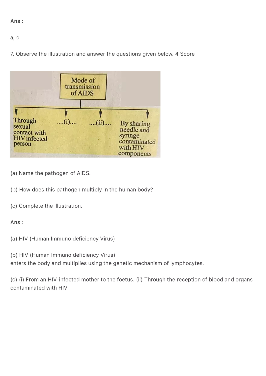 Microorganisms and Diseases - Q&A Review - Page 4