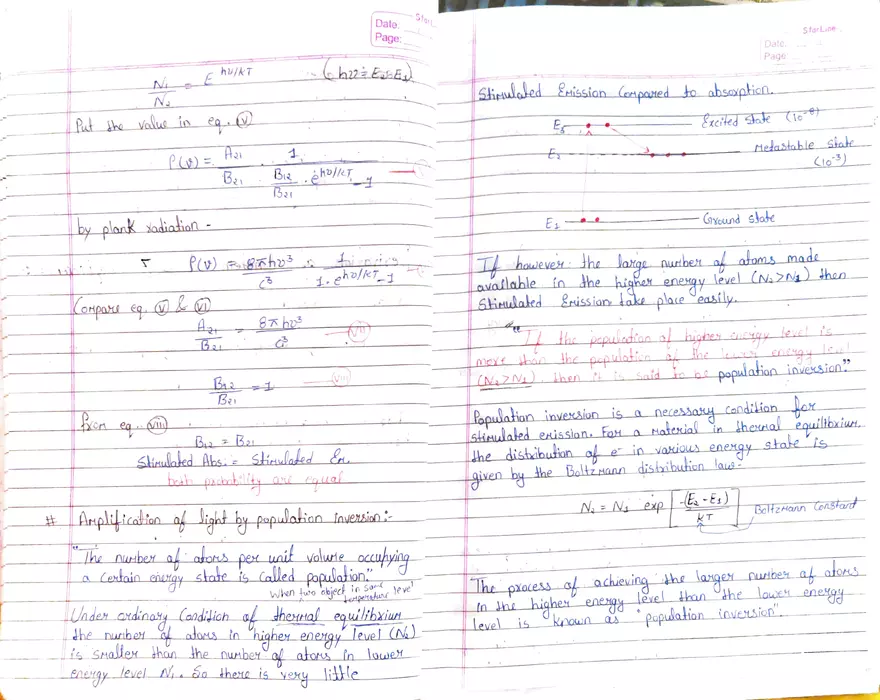 Laser Handwritten Notes - Page 4