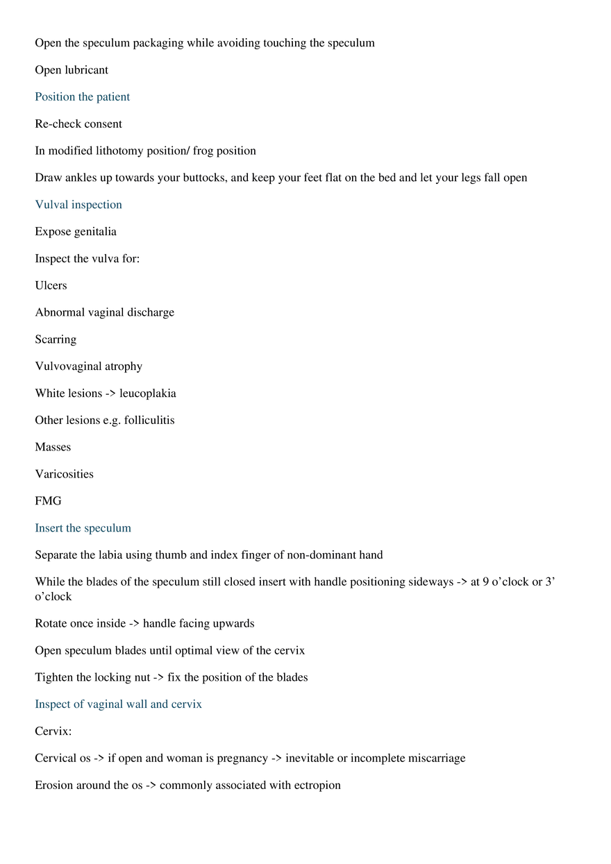 Cervical Screening Test - Page 4
