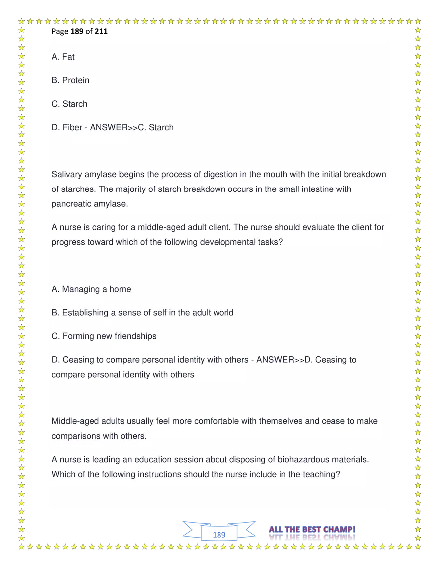 ATI Fundamentals Proctored Exam Test Bank - Page 100