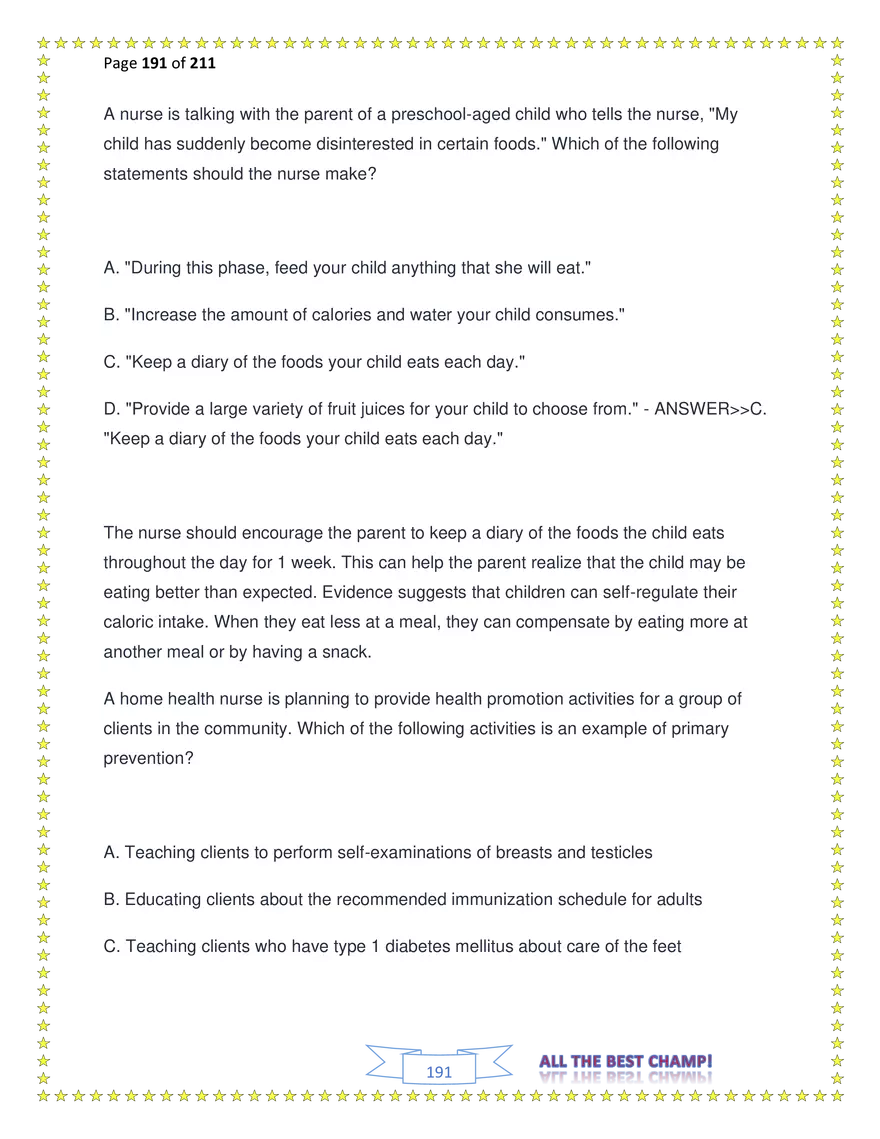 ATI Fundamentals Proctored Exam Test Bank - Page 103