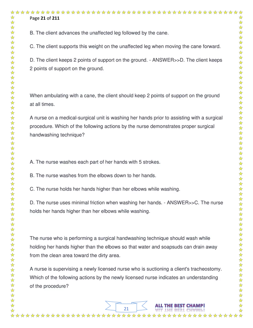 ATI Fundamentals Proctored Exam Test Bank - Page 114