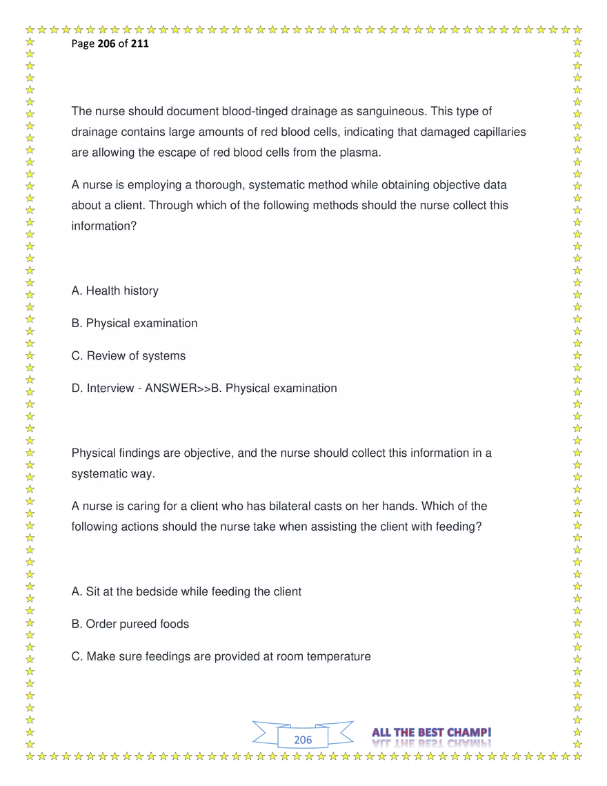 ATI Fundamentals Proctored Exam Test Bank - Page 120