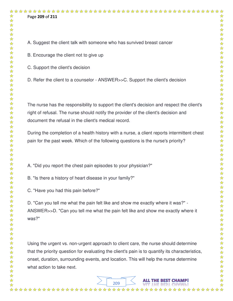 ATI Fundamentals Proctored Exam Test Bank - Page 123