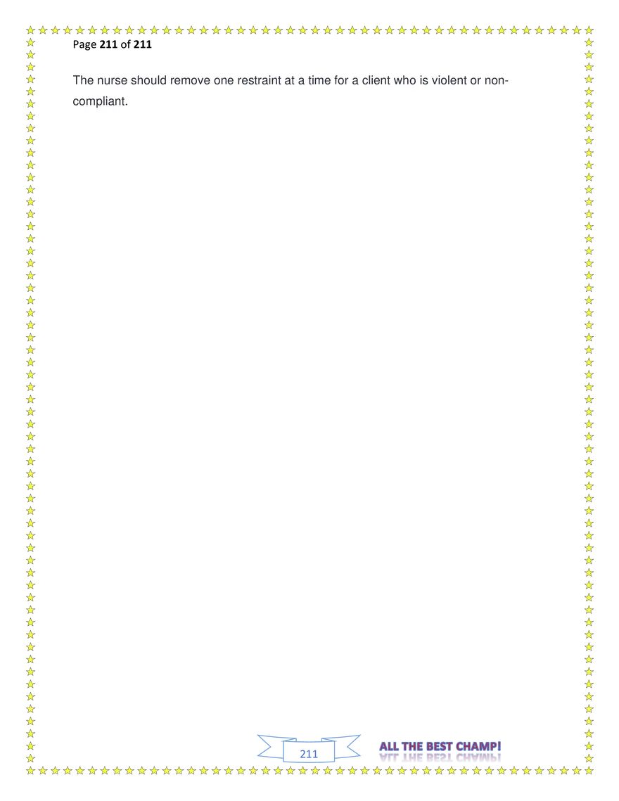 ATI Fundamentals Proctored Exam Test Bank - Page 126