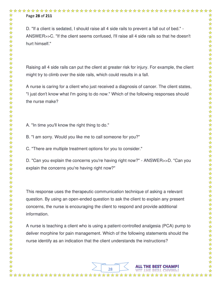 ATI Fundamentals Proctored Exam Test Bank - Page 132