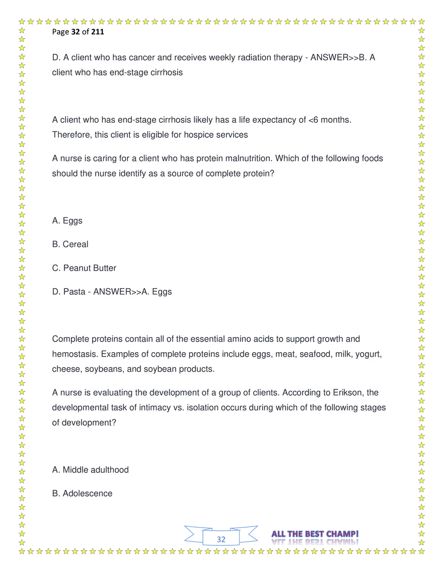 ATI Fundamentals Proctored Exam Test Bank - Page 137
