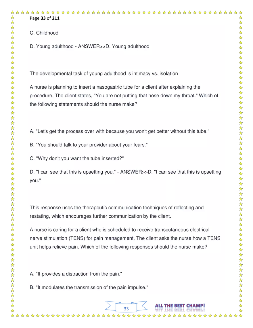 ATI Fundamentals Proctored Exam Test Bank - Page 138