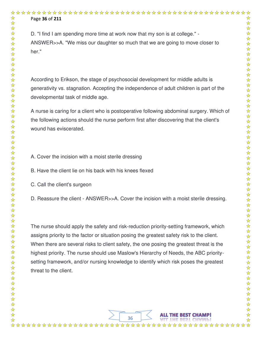 ATI Fundamentals Proctored Exam Test Bank - Page 141