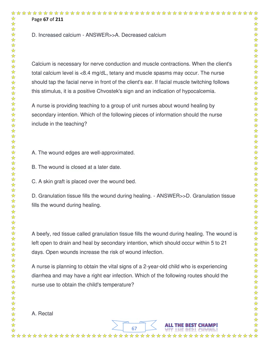 ATI Fundamentals Proctored Exam Test Bank - Page 175