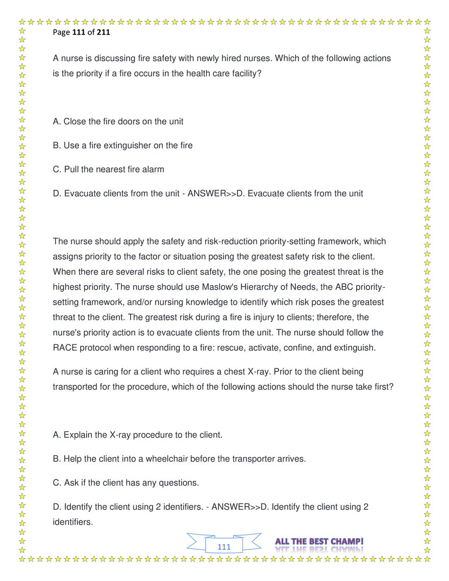 ATI Fundamentals Proctored Exam Test Bank - Page 15