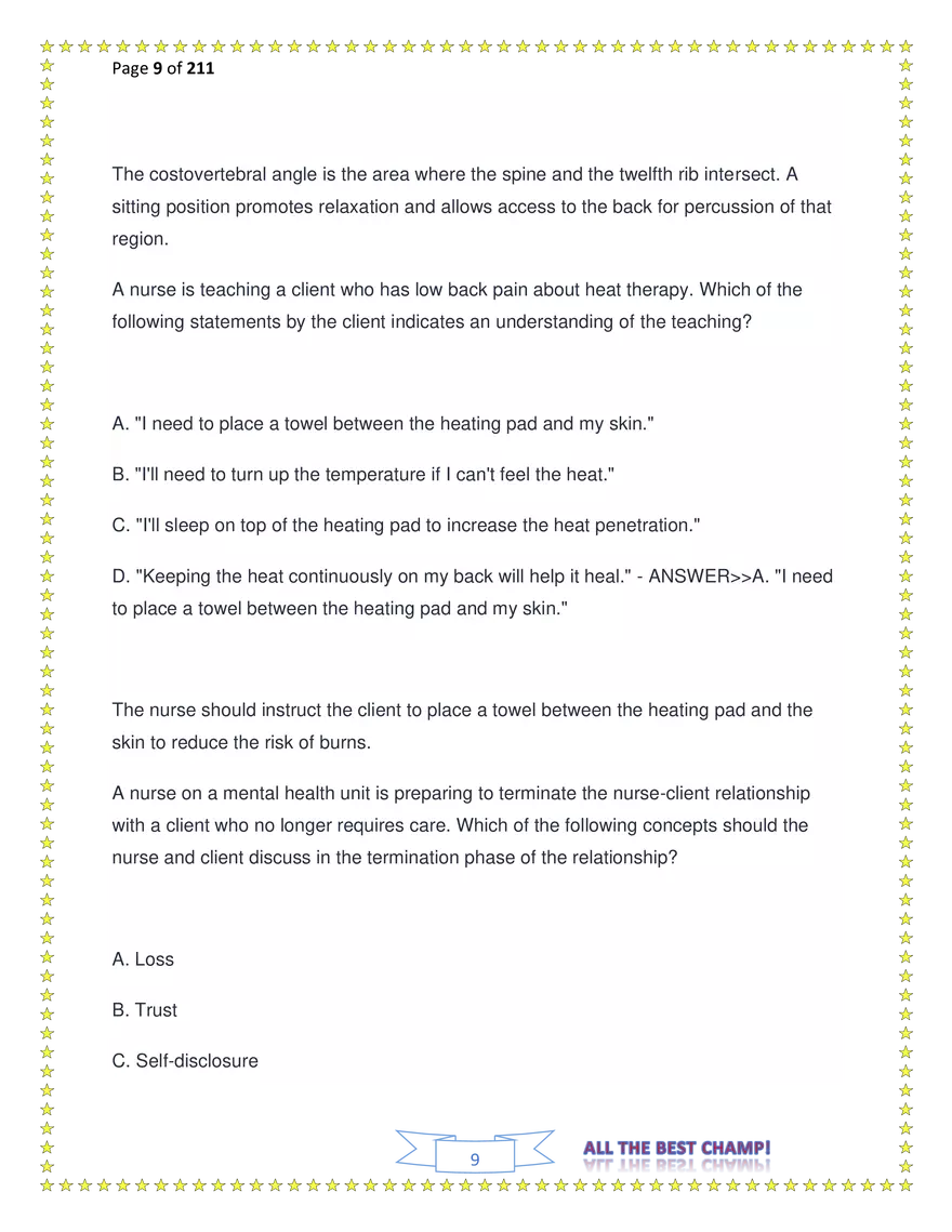 ATI Fundamentals Proctored Exam Test Bank - Page 190