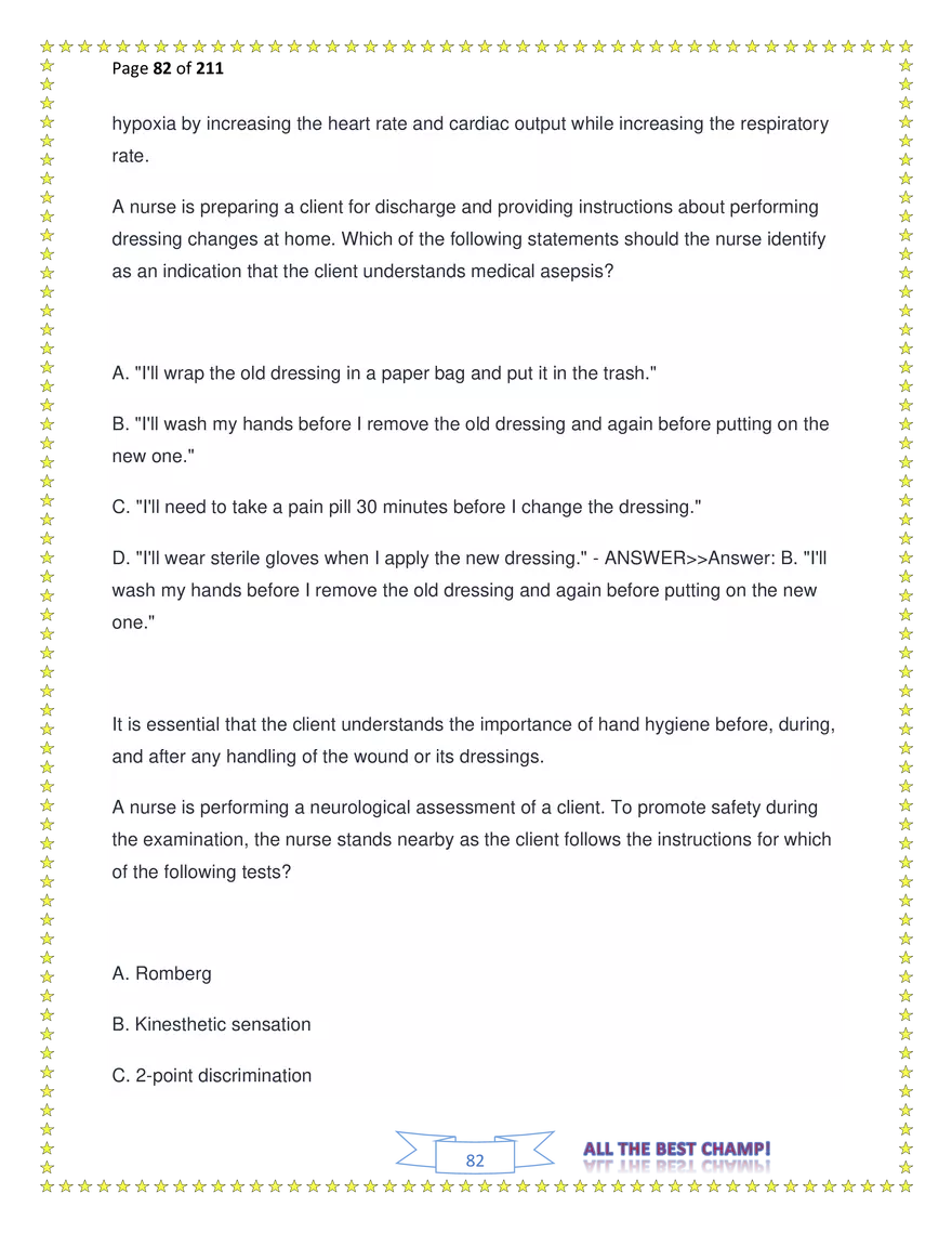 ATI Fundamentals Proctored Exam Test Bank - Page 192