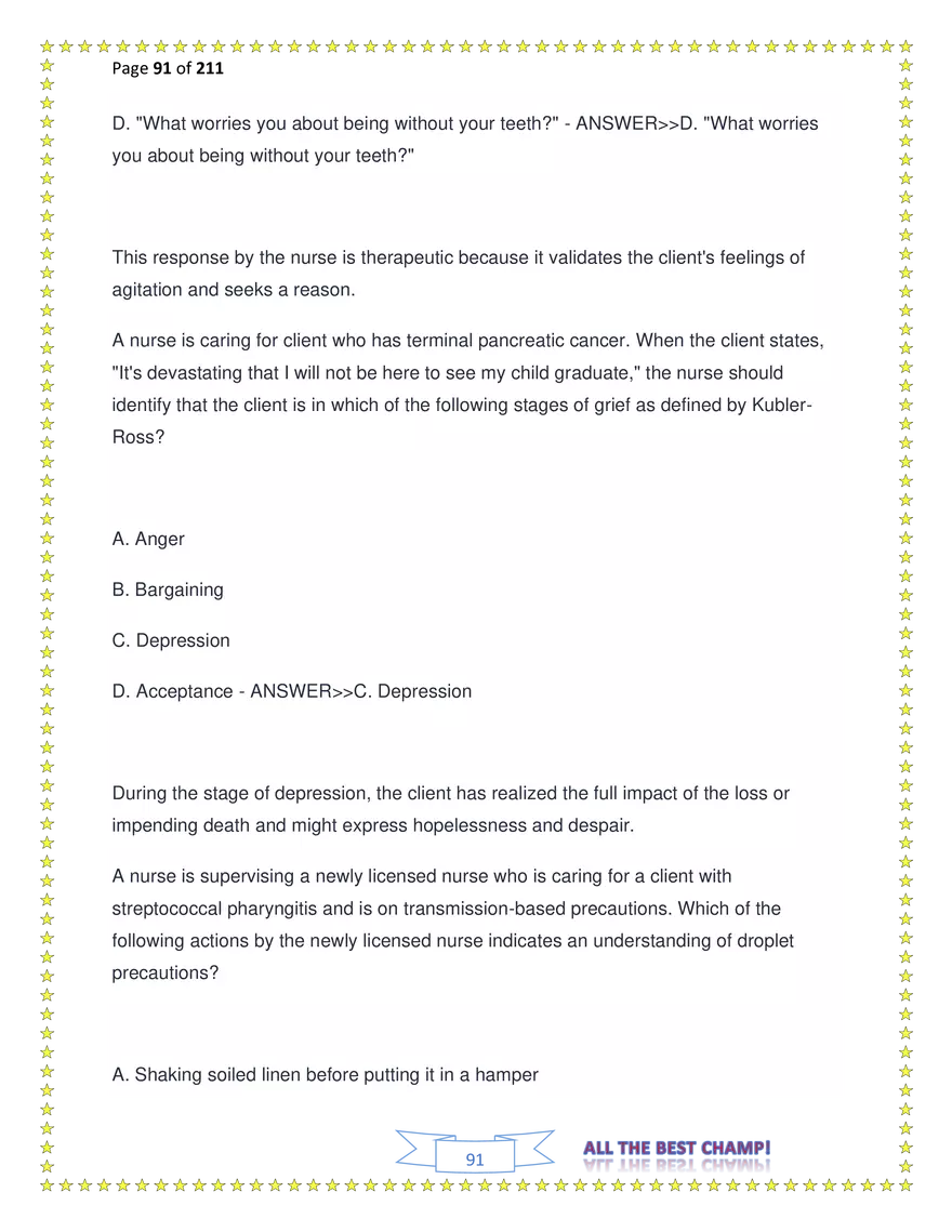ATI Fundamentals Proctored Exam Test Bank - Page 202